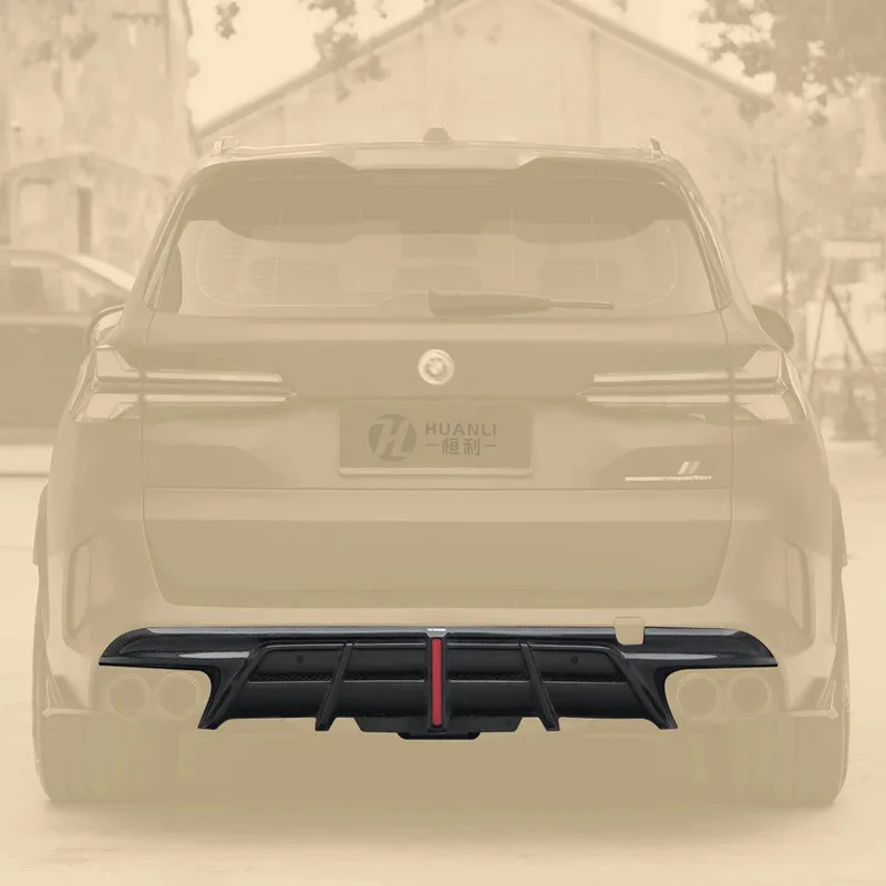 

Hot Selling Rear Bumper Lip For s X5M X6M F95 F96 2023+ High Quality Real Carbon Fiber full set