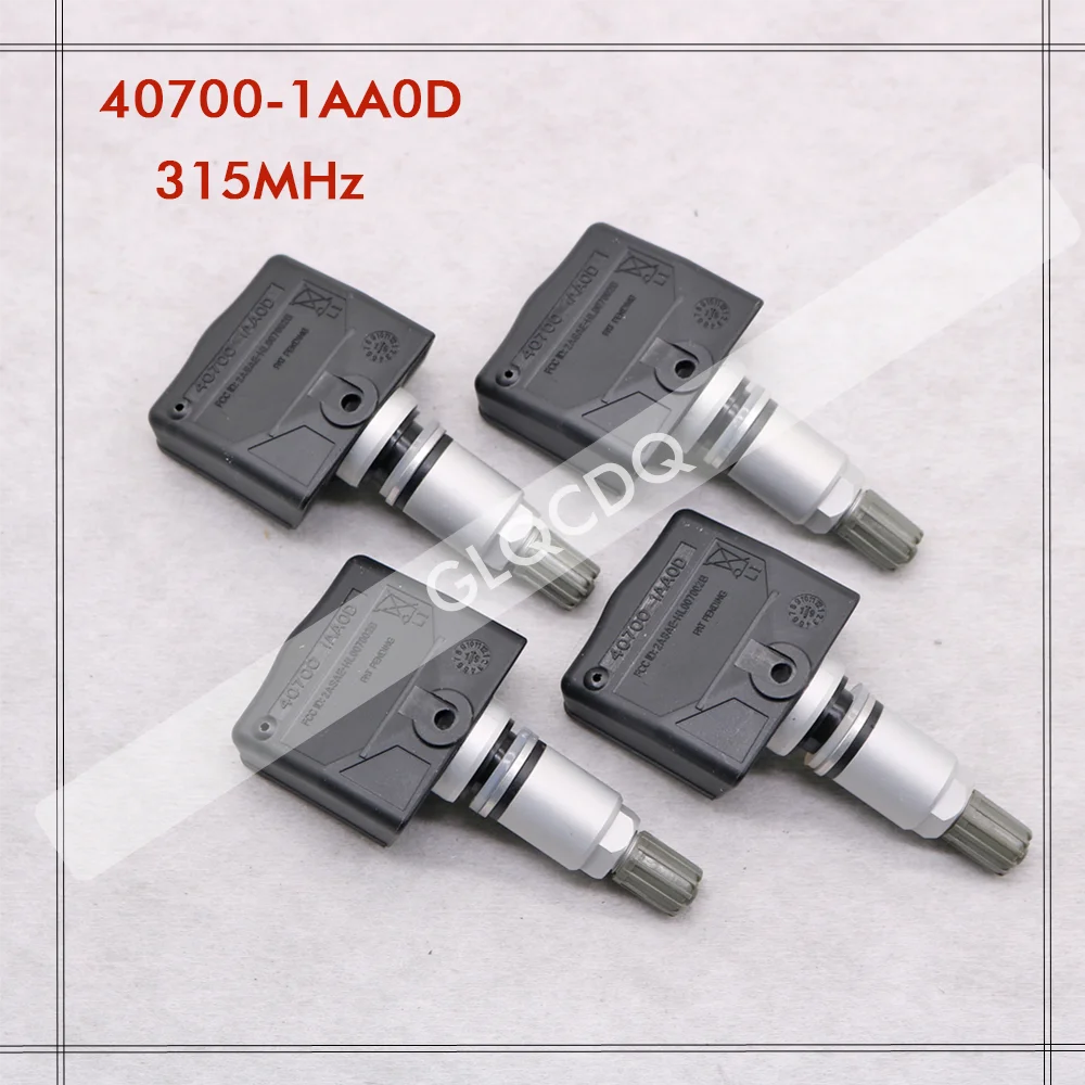 TPMS SENSOR สำหรับ 2012 2013 NISSAN SENTRA 315MHz เซ็นเซอร์ความดันยาง TPMS SENSOR 40700-1AA0D 407001AA0D