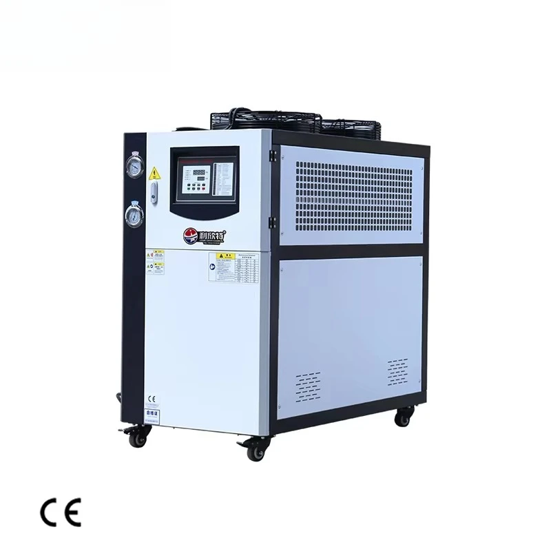 Ce Certified Plastics Industrial Air Chiller 10hp Scroll Chiller
