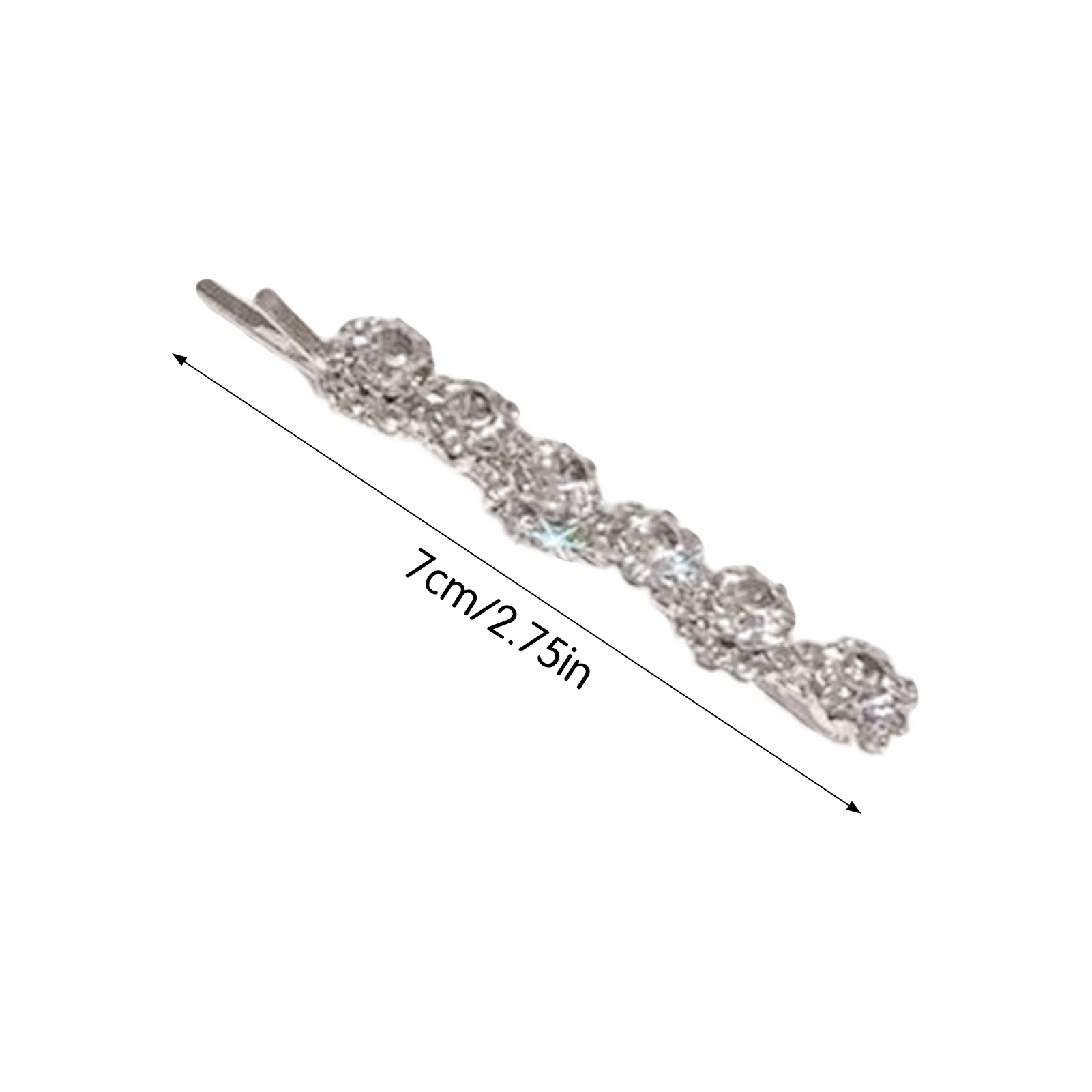 Shiny Rhinestone Luxury Hair Clips for Women