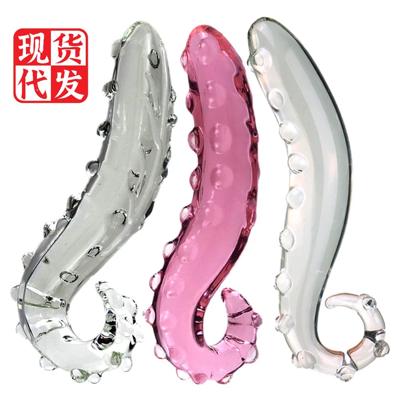 الراقية كريستال بعقب المكونات درجة الحرارة اللعب للبالغين الخيال اللعب كريستال زجاج دسار بعقب المكونات الشرج الخرز لعبة المكونات Eroti