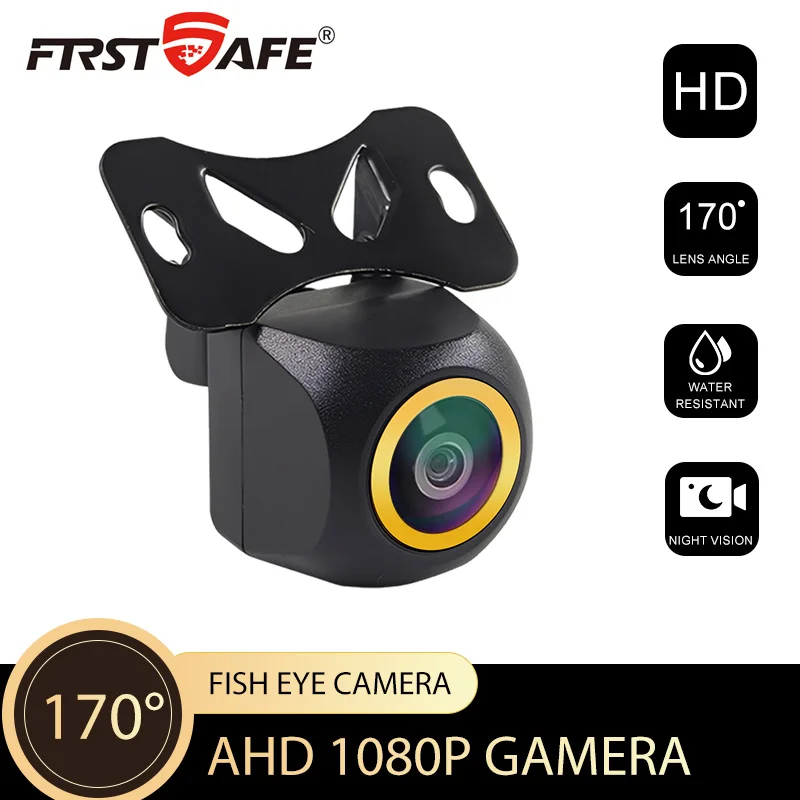 Universelle AHD 1080P Rückspiegelkamera Auto-Rückfahrkamera HD Vollständige Nachtsicht IP68 Wasserdicht Auto-Rückfahrüberwachung Sicherheitskamera