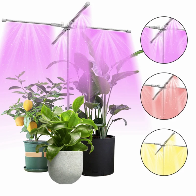 Grow Light For Plants With Control Full Spectrum Fitolamp Lights Home Flower Seedling Phyto Lamp