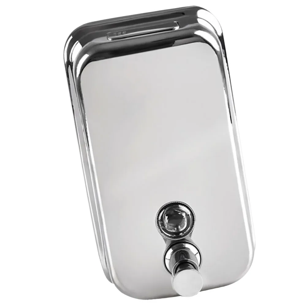 1000 مللي موزع الصابون السائل القابل لإعادة الملء يُعلق على الحائط حامل الصابون بالضغط اليدوي للمنزل فندق الشامبو مكيف مضخة محلول