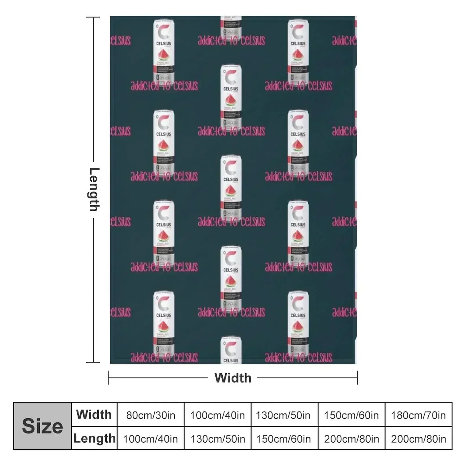 celsius Throw Blanket Tourist Hair Sofa Throw Flannel Fabric Blankets