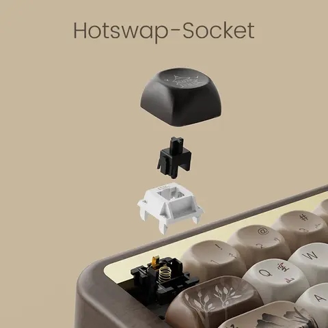 8 best sales लकड़ी का कीबोर्ड - №2