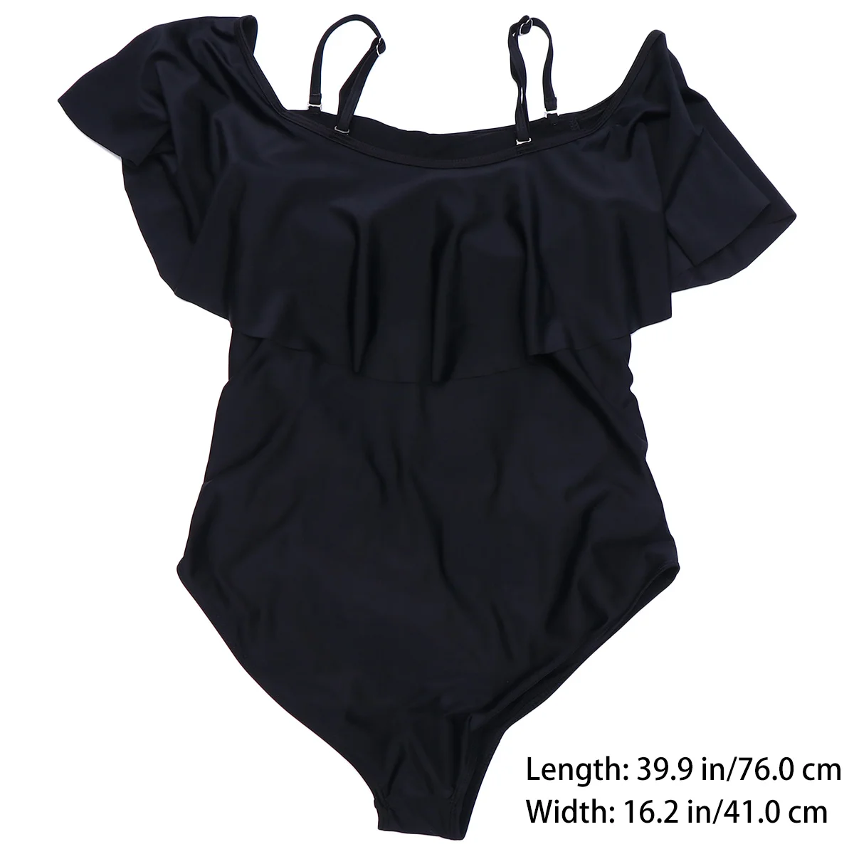 Черный купальник для беременных, удобный сексуальный бикини, модный летний купальный костюм для беременных женщин, рюшами, поддержка живота, размер Xl