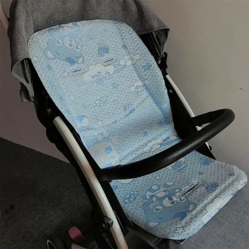 Forro asiento cochecito bebé, almohadilla cojín asiento Universal para cochecito y asiento coche, almohadilla cojín infantil transpirable