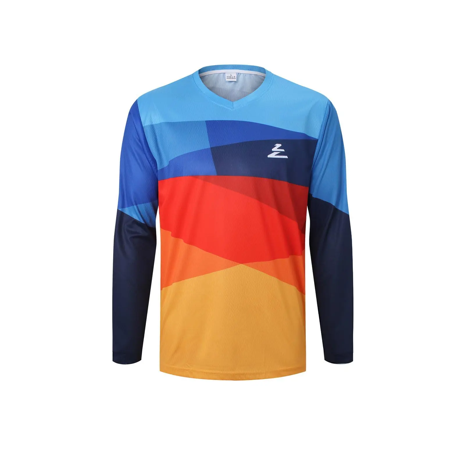 

2025 Mountain Bike Sweatshirt Men's Long Sleeve Motocross Sweatshirt Riding Sweatshirt Breathable Quick Dry Downhill BMX SUV