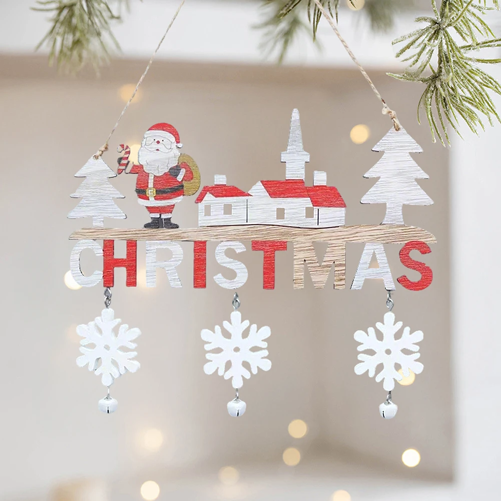 Wooden Snowman Orna…