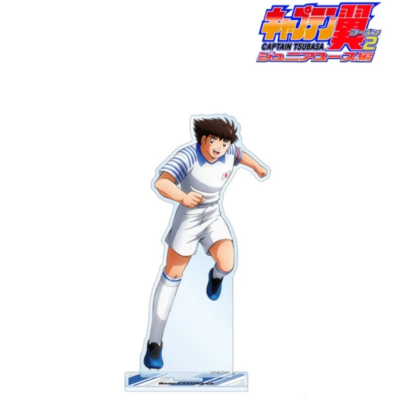 Anime Captain Tsubasa Ozora Genzo Wakabayashi Acrylic Stand Model Plate Keychains Desk Decorations Festivals Gifts