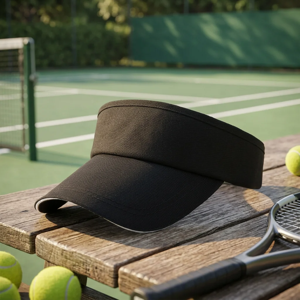 Sun Hat for Outdoor Sports Polyester Blend Cap with Air-Vent Design and Wide Brim