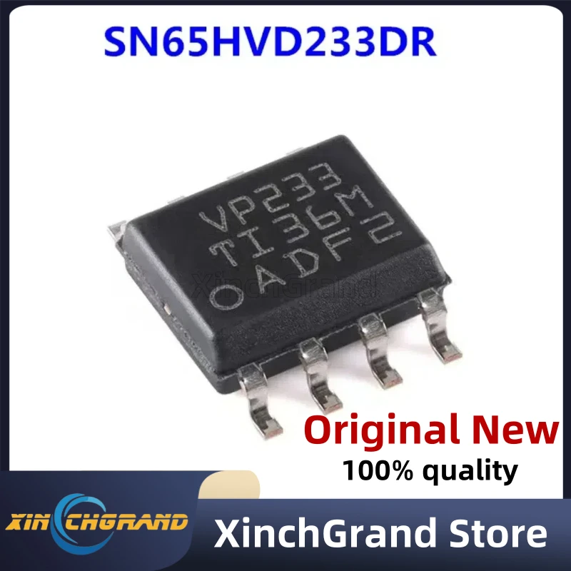 

5PCS SN65HVD233DR SN65HVD233 VP233 SOP-8