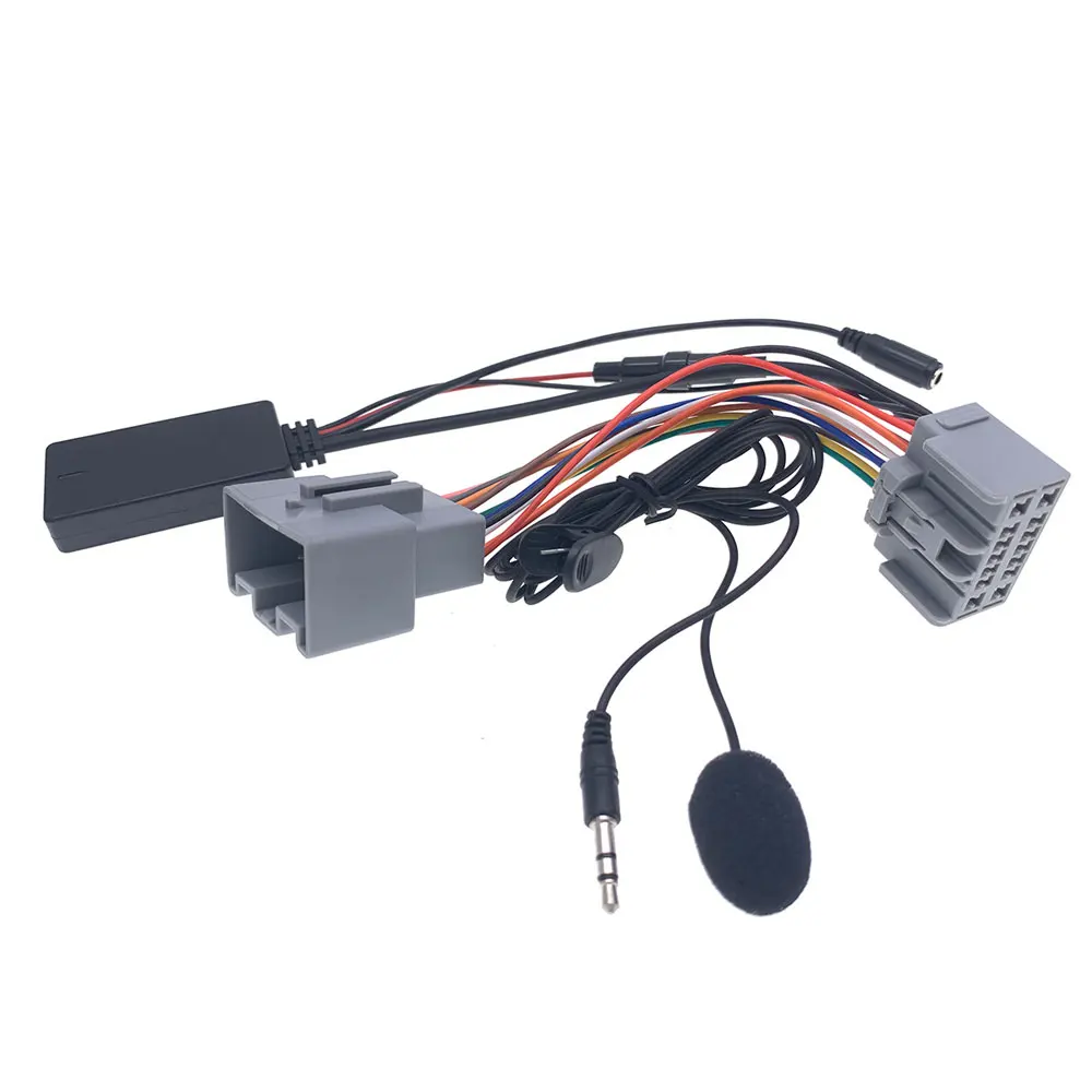 14 Pin Car Radio Stereo Bluetooth Module AUX-IN Audio Adapter Cable For Volvo C30 S40 V40 V50 S60 S70 C70 V70 XC70 S80 XC90