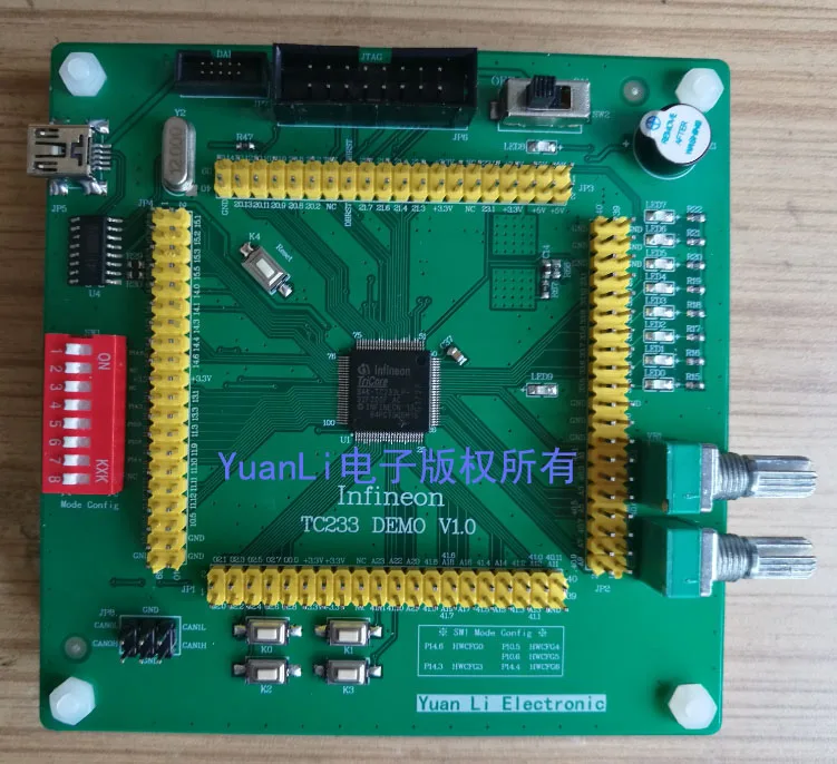 Processore DSP della scheda di valutazione della scheda di sviluppo microcontrollore TC233