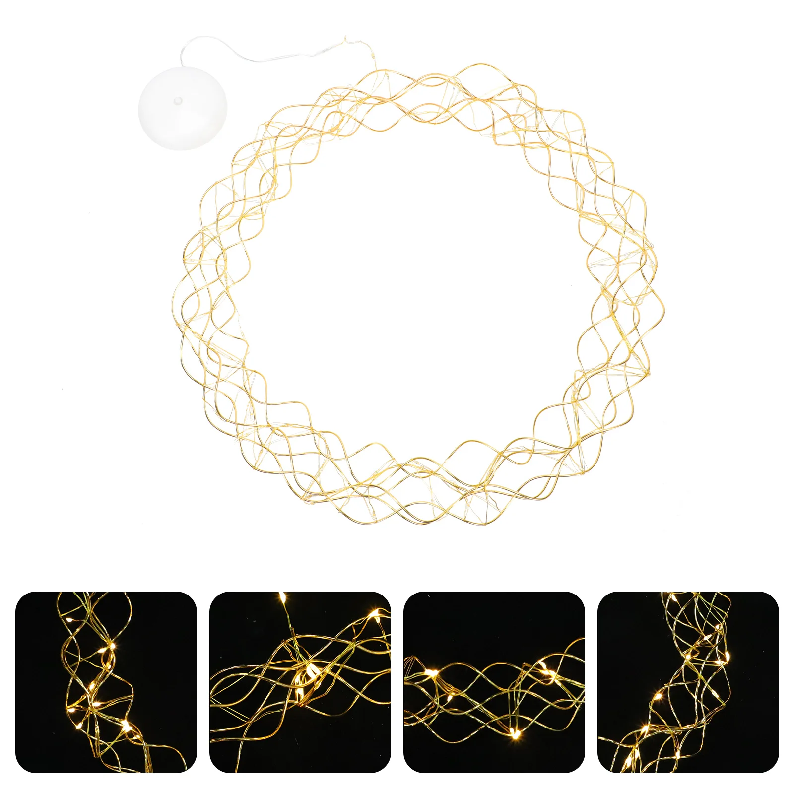1 قطعة ضوء شجرة عيد الميلاد الإبداعية عيد الميلاد مهرجان ديكور خفيفة الوزن المحمولة مصباح للزينة لنافذة جدار حفلة عيد الميلاد متوهجة #3