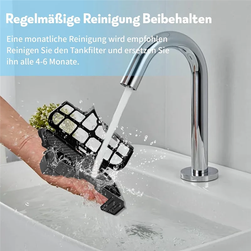 أجزاء ملحقات فرشاة الصيانة ومجموعة فلتر المياه لفرشاة التنظيف Roborock S8 Pro Ultra / S8