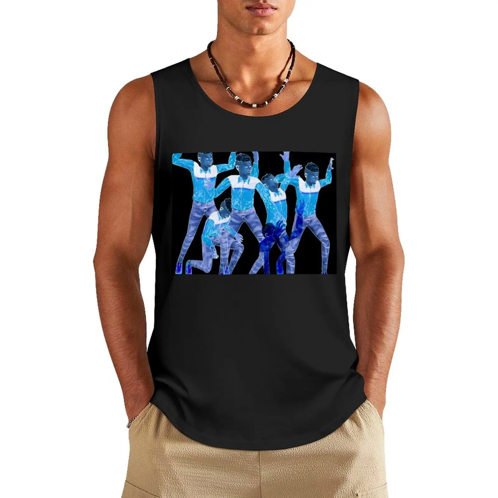 

Medina Sun Dance Tank Top Muscle fit Bodybuilding shirt gym training accessories Working vest