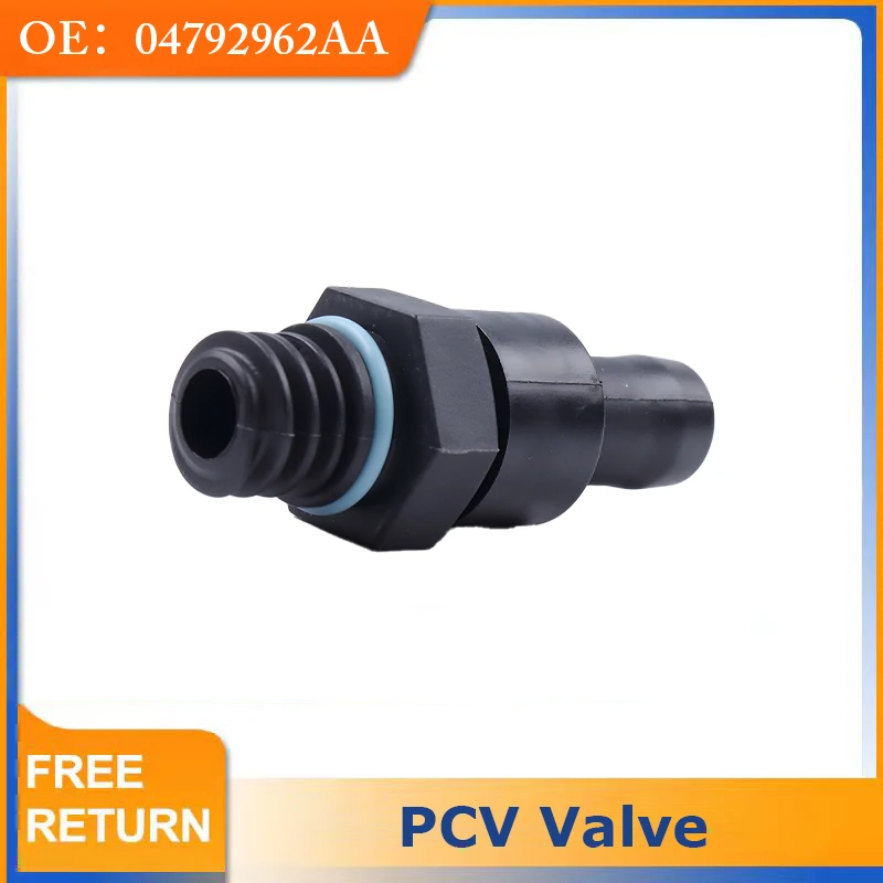 Válvula PCV 04792962AA Compatible con Dodge Journey 2010–2020, Dart 2014–2016, Caliber 2011–2012, Avenger 2010–2014