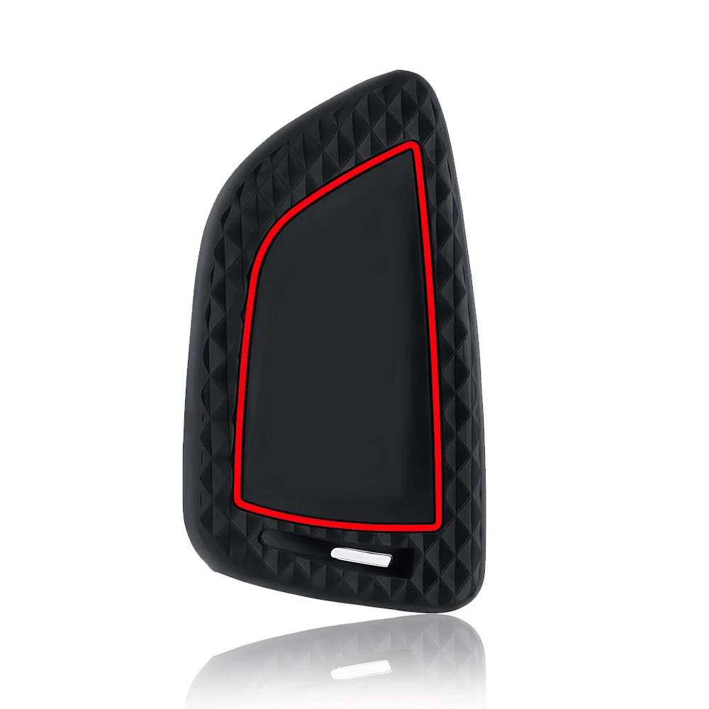 سيليكون حافظة مفتاح السيارة غطاء لسيارات BMW 1 2 3 4 5 6 7 سلسلة X1 X3 X4 X5 X6 X7 F20 G20 G30 G05 G11 F15 F16 G01 G02 F48