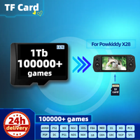 TF Game Card For Powkiddy X28 X18S Memory Pre-installed Retro Games PS2 PSP portable Console Handheld 1T 512G