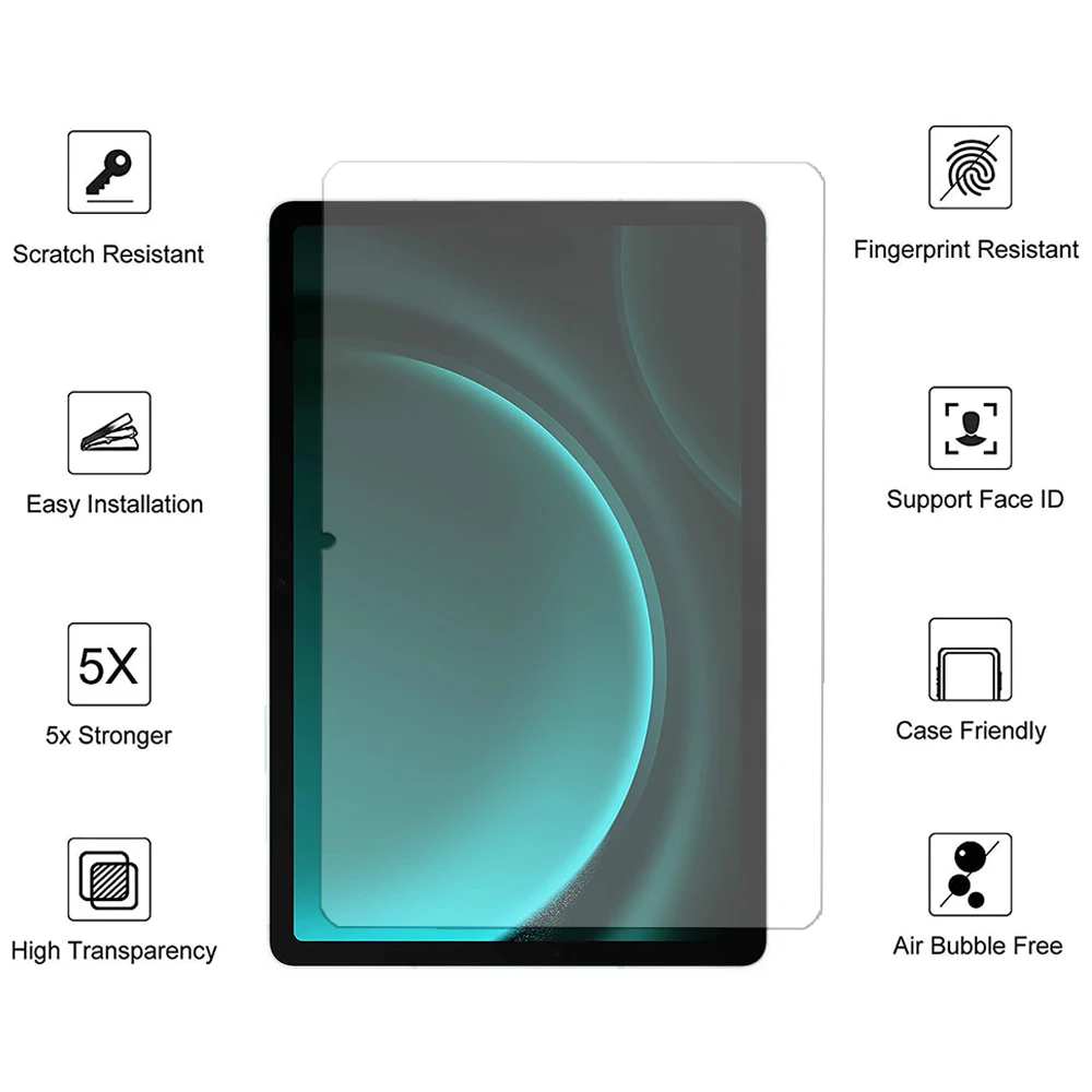 3PCS Glass screen protector for Samsung Galaxy Tab S9 FE 10.9\