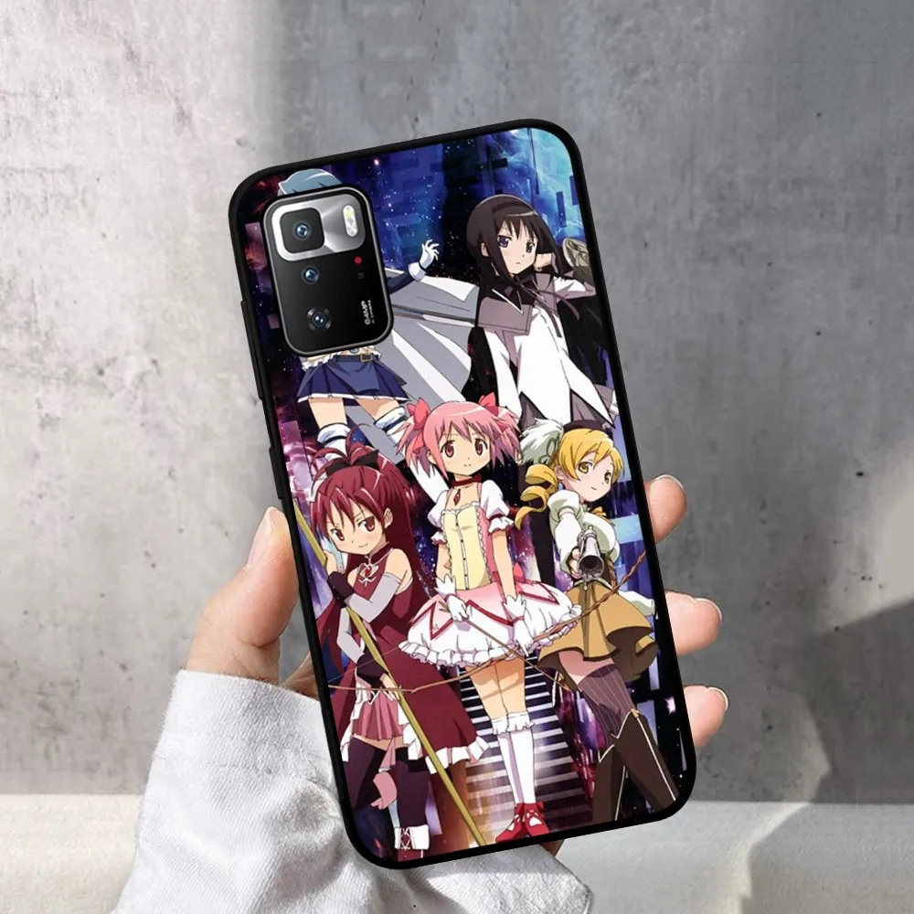 Милый чехол для телефона с аниме Puella Magi Madoka Magica для Samsung S 20 21 22 23 plus Ultra для Redmi Note 8 9 10 11 для Huawei Y 5 6