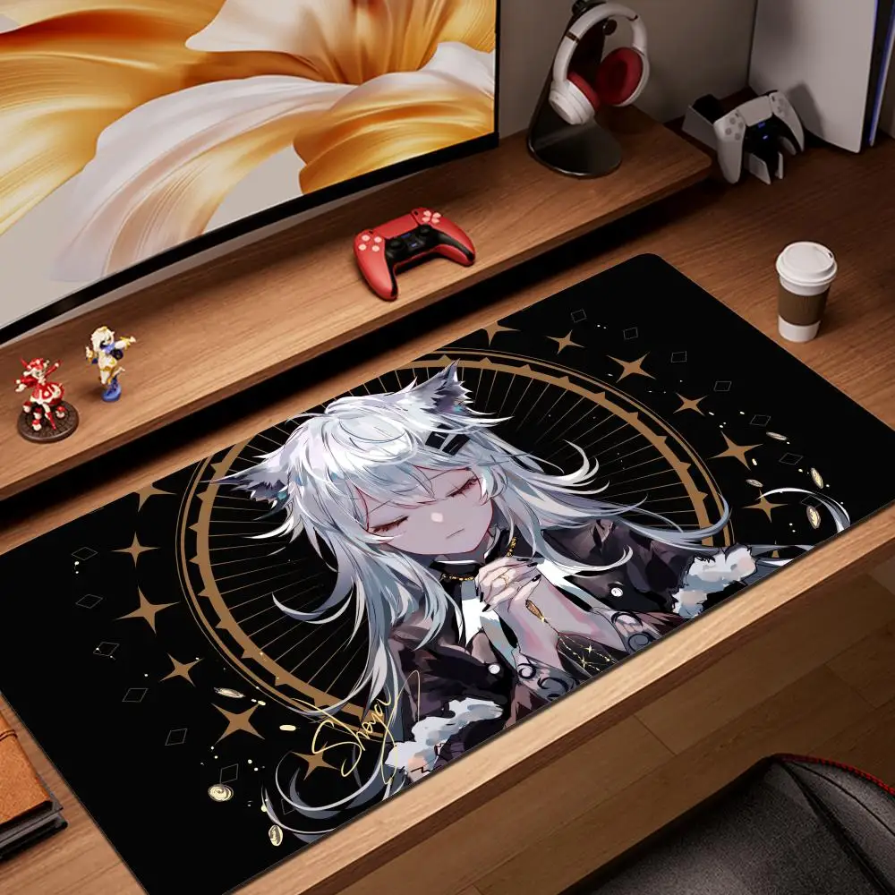 

Arknights Gabinete Mouse Pad Gamer XL Large Custom Home New Mousepad XXL Desk Mats Soft Natural Rubber Computer Table Mat