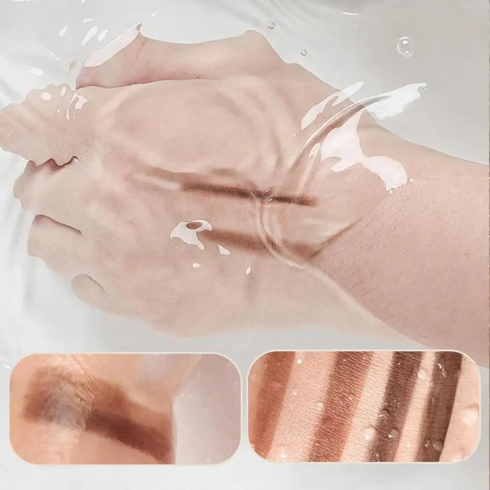 Portable 2 in 1 Eyebrow Cream with Stamp Waterproof Brow Powder Sweatproof Anti-Smudge Eyeliner Cream