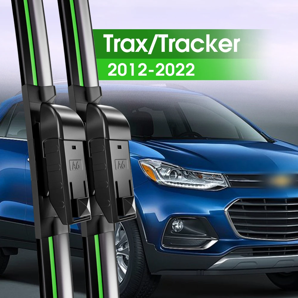 2pcs Front Windshield Wiper Blades For Chevrolet Trax Tracker 2012-2022 2013 2014 2017 2018 2019 Windscreen Window Accessories