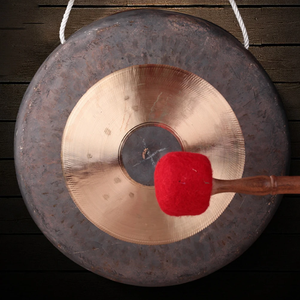 

Wooden Mallet Wool Felt Head for Singing Bowls Yoga Tibetan Nepalese Sound Bowl Parts Striker Rod Durable Clear Sound Musical