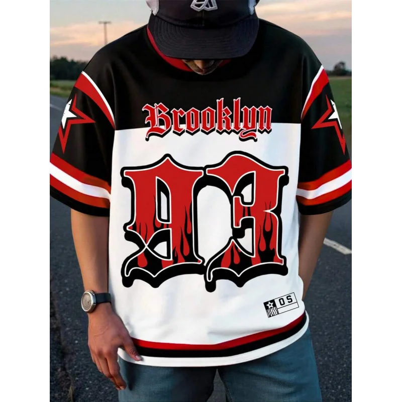 

Summer new style casual short-sleeved 3D full-body printed men's shirt - casual and fashionable street style, item number 23.28.