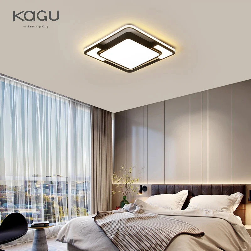 Modern Ceiling Light Fixtures for Living Room Bedroom Dining Room 110-220v Black Chandelier Ceiling Lamp Fixtures Home Lamp