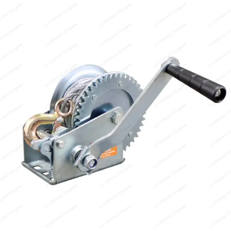 Hand Winch 600-3000 Pounds Manual Winch Wire Rope Traction Hoisting Winch Complete Specifications
