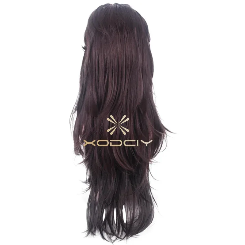 HAni 2025 لعبة سالي وجه Sallyface لاري كوسبلاي 70 سنتيمتر طويلة أملس الظهر براون مختلط مقاومة للحرارة الشعر + غطاء شعر مستعار ☆ ★ ww