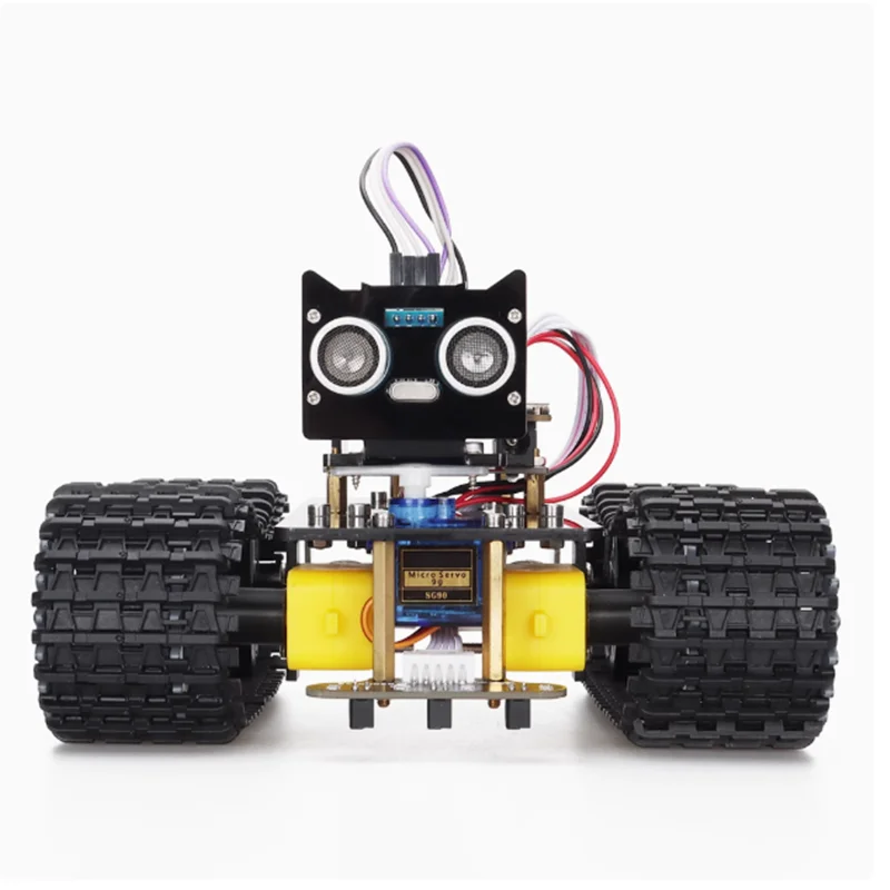 Smart Tank Car Robot Tracking Bluetooth U-Bot Track Car V2.0 Kit  esp32