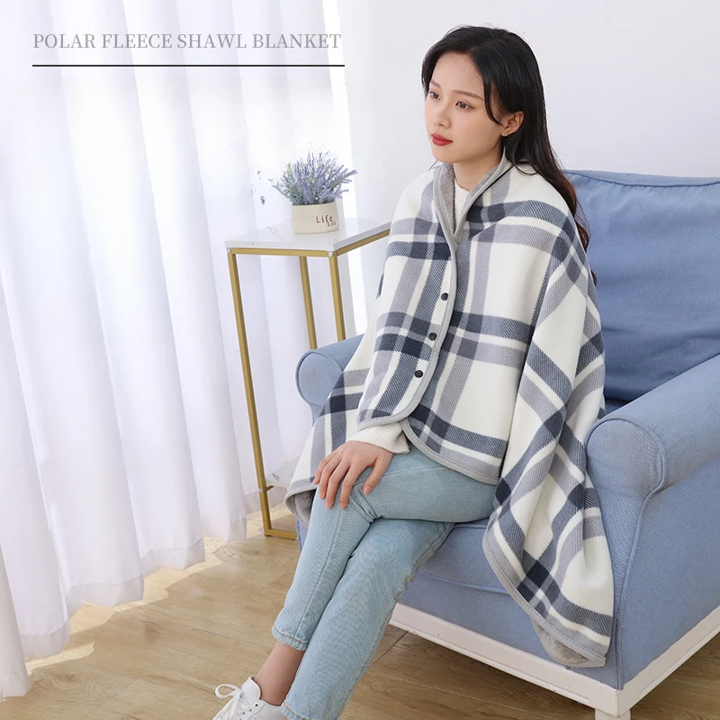 

Blanket Nap Blanket Air-conditioning Blanket Multifunctional Small Blanket Office Nap Blanket Small Quilt Shawl Blanket
