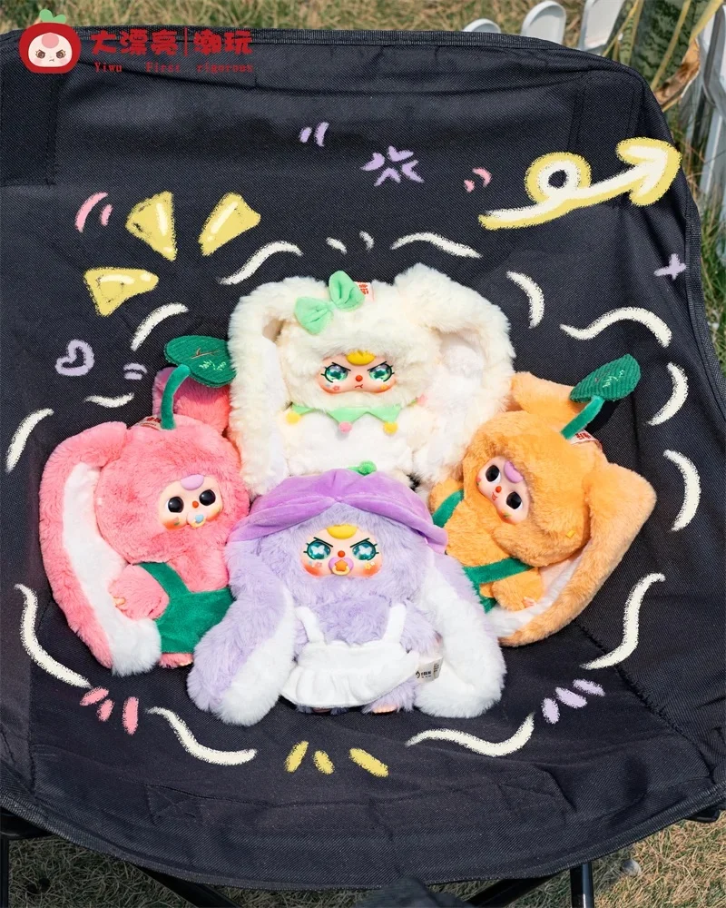 

Authentic Baby Three Where Is The Spring Series Plush Blind Box Cute Fashion Doll Bag Pendant Surprise Gift For Birthday Box