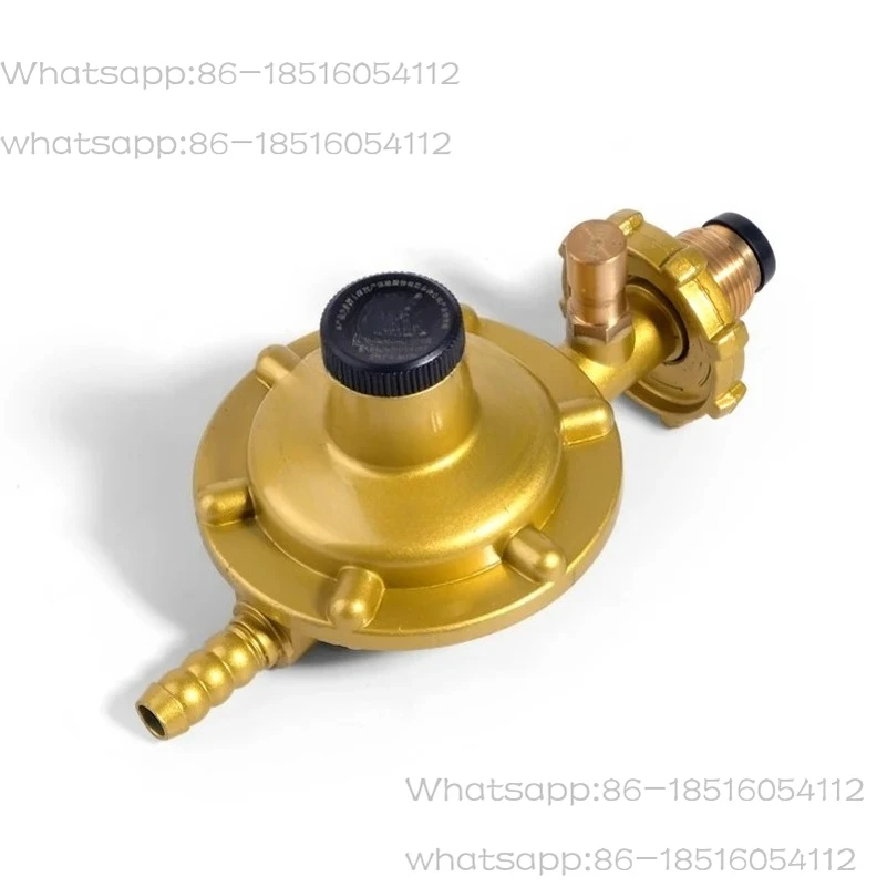 

Household 0.6 Double Nozzle Explosion-proof Liquefied Gas Pressure Reducing Valve, Gas Cylinder Self-locking Gas Valve