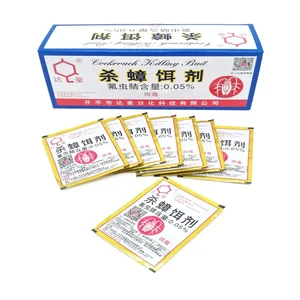 Matar Barata Insecticida Bait Powder, Matar Barata, Assassino de Barata Inseto, Anti Rejeitar Pragas, Controle de Pragas, Armadilha Venenosa, 20pcs 10 principais vendas wig com franja vermelha - №1