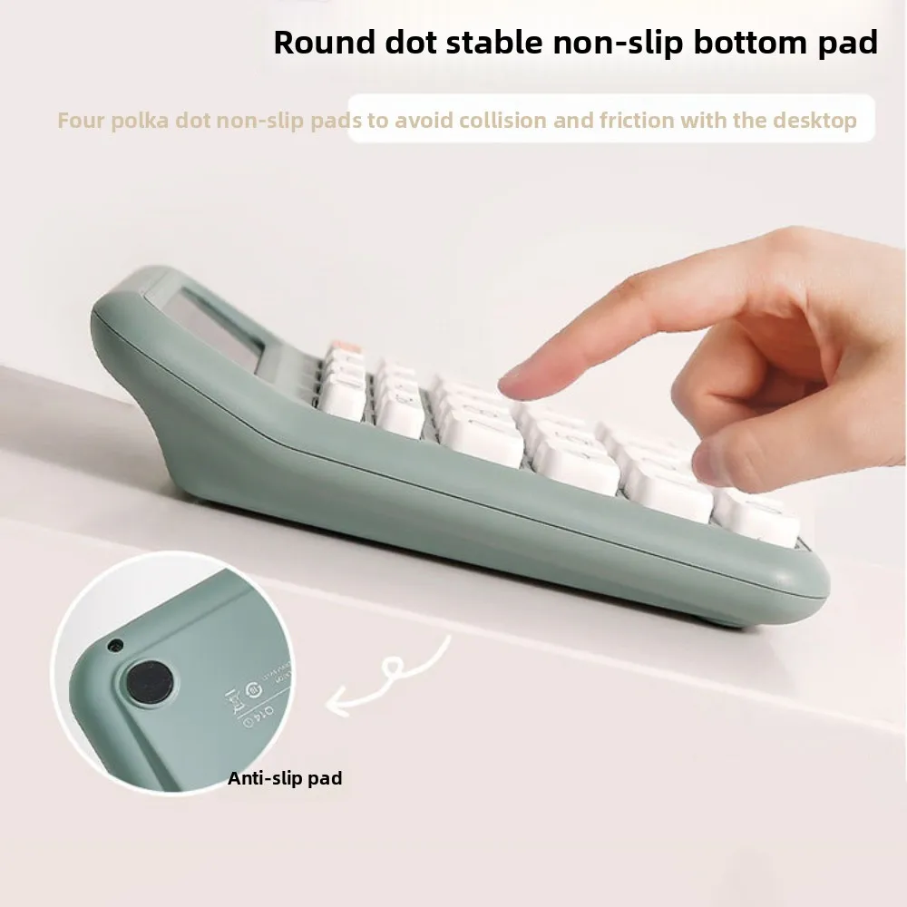 12 Digits Small Calculator Lightweight Portable Arithmetic Calculator Accounting Tools Candy Color Student Calculator