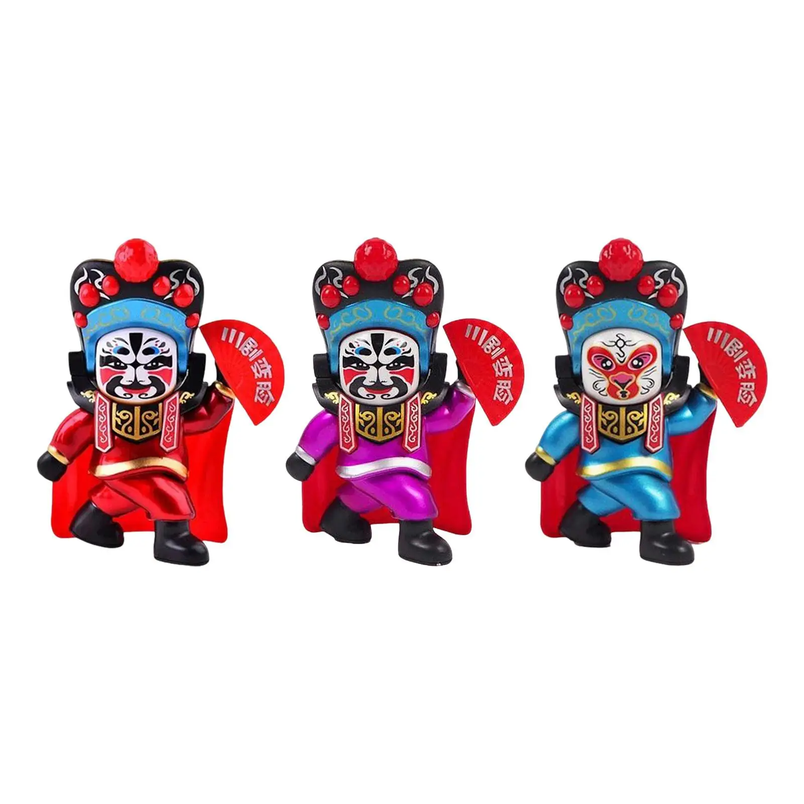 Face Change Doll Children Home Decor Chinese Face Changing Figures for New Year