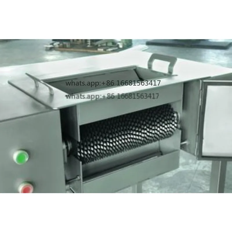 Factory Direct SalesAutomatic Stainless Steel Meat Tenderizer Machine Schnizel Chicken Conveyor Tenderizer For Steak Beef Pork