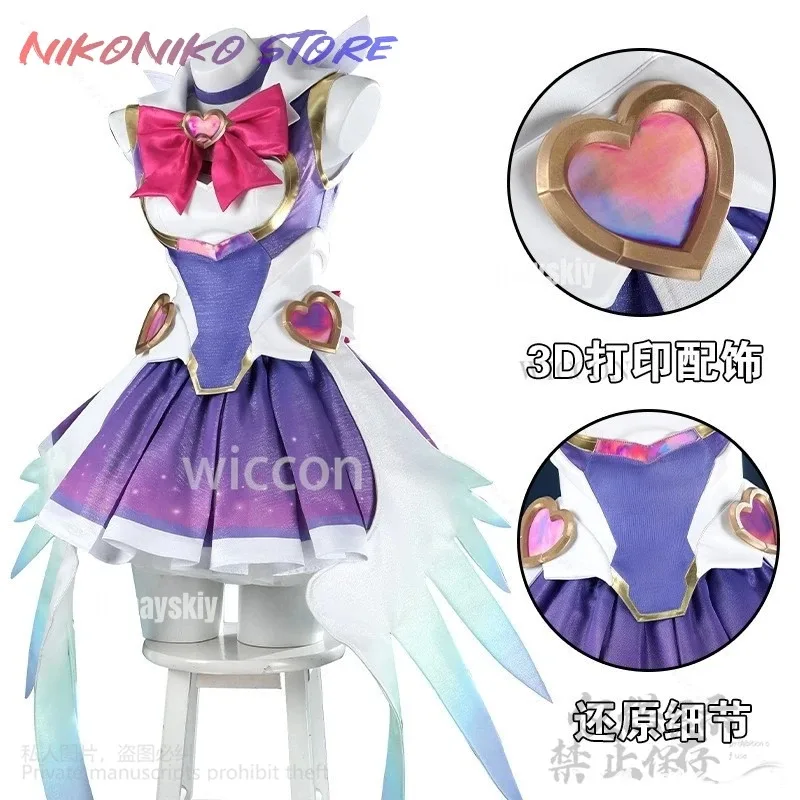 

DY20Anime Game Watchh2 Cosplay Kiriko Costume Magic Girls Fantasia Sailor Suits Y2K Sweet Kawaii Lolita Uniform Wigs Cos Customi