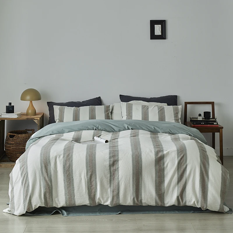 

Cotton Yarn-dyed Jacquard Four-piece Set - Aimar