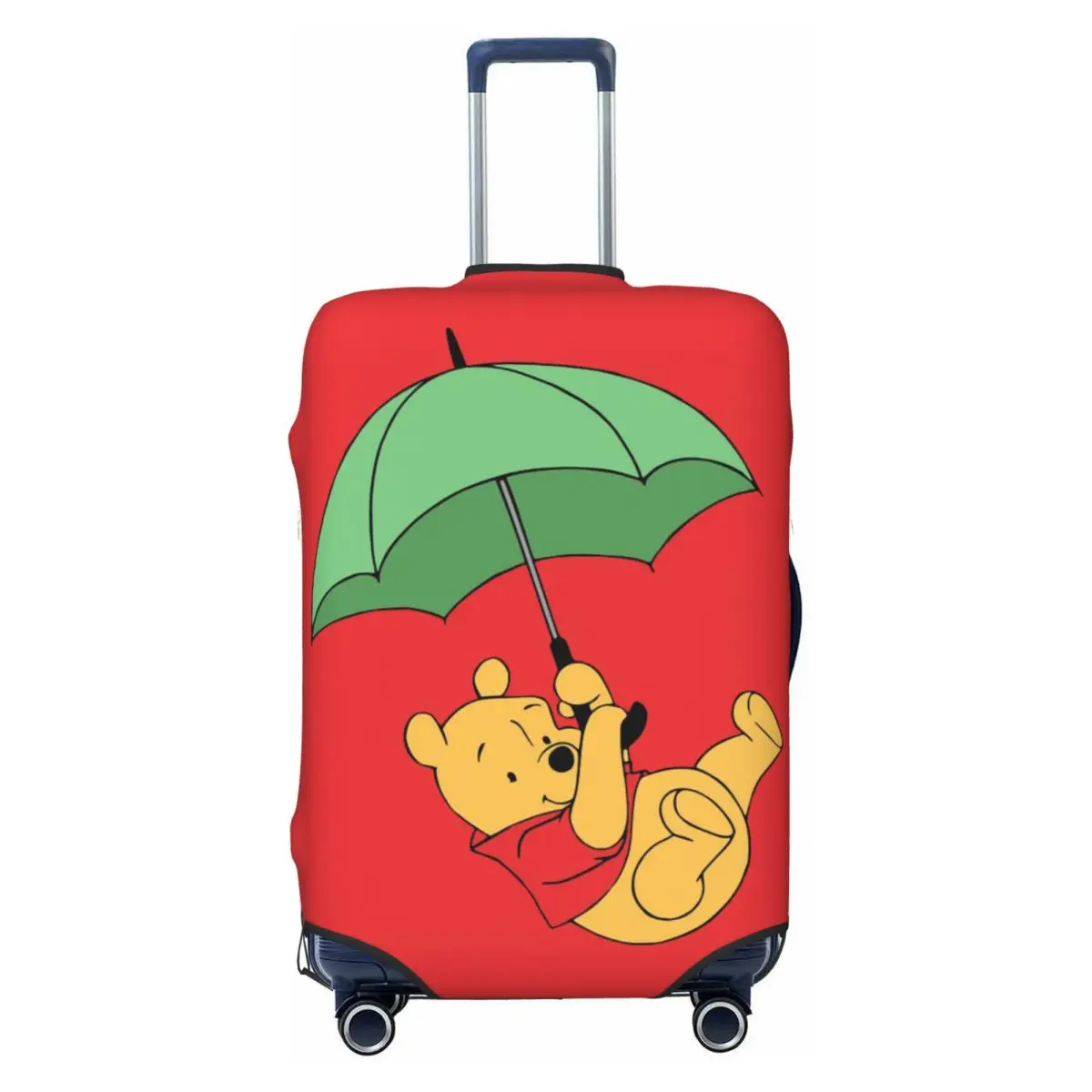 

Чехол для чемодана с изображением Винни-Пуха, эластичный защитный чехол для дорожного чемодана, подходит для чемоданов 18-32 дюймов
