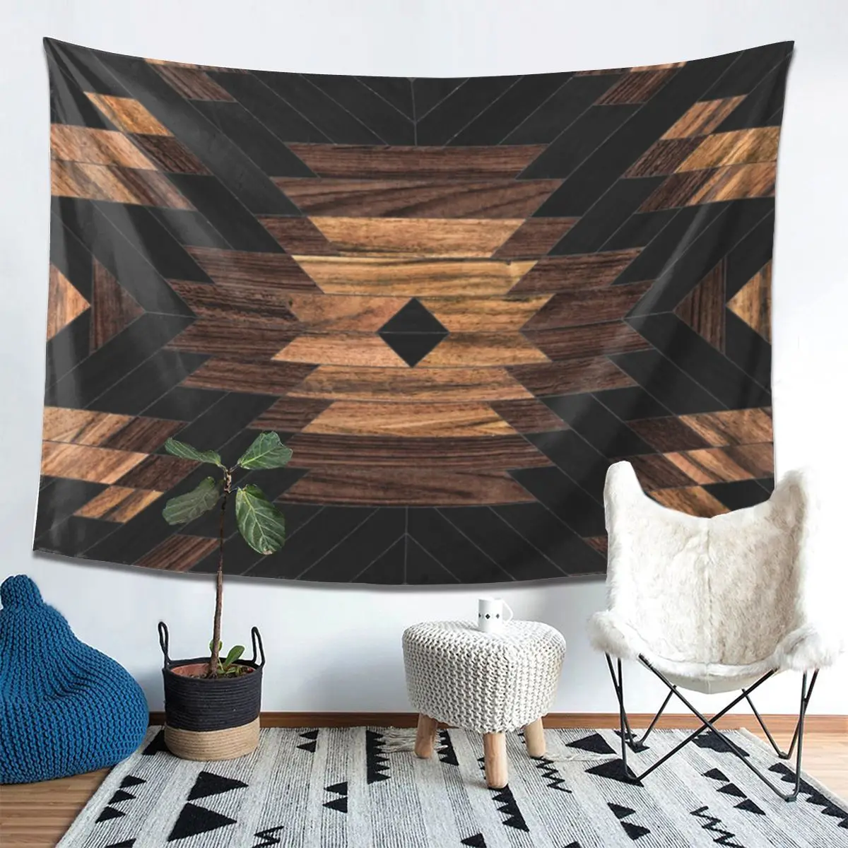 Urban Tribal Tapestry Decoration Art Aesthetic Tapestries for Living Room Bedroom Decor Home Funny Wall Cloth Wall Hanging