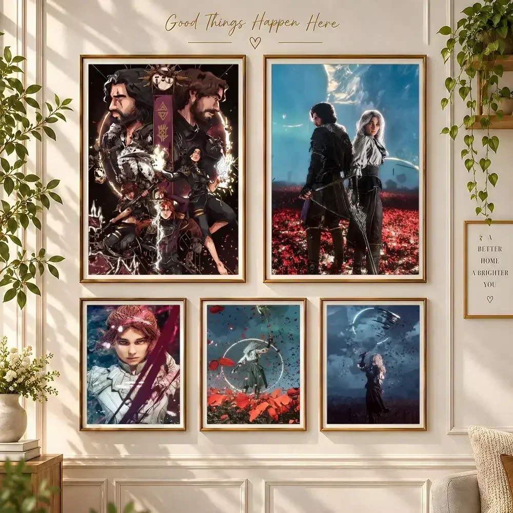 Game Tactical Rpg Clair Obscur Expedition 33 Poster Decorative Mural Wall Art Print Unframed Housewarming & Home Decor Gift