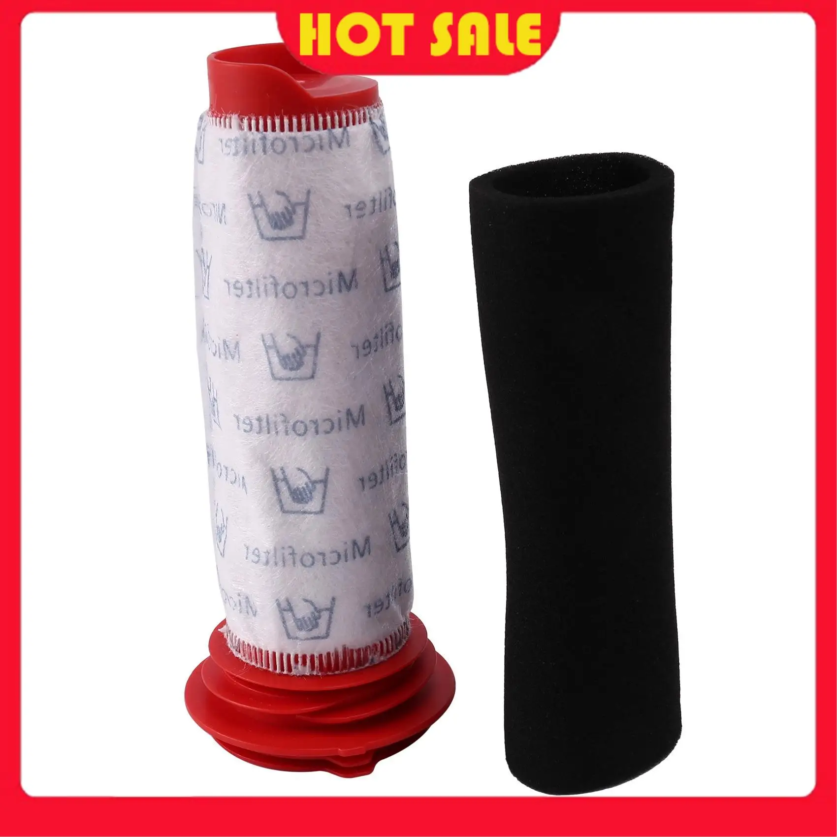 مرشح العصا الرئيسي القابل للغسل + إدخال رغوة للمكنسة الكهربائية اللاسلكية Athlet (4 من كل منها) #5