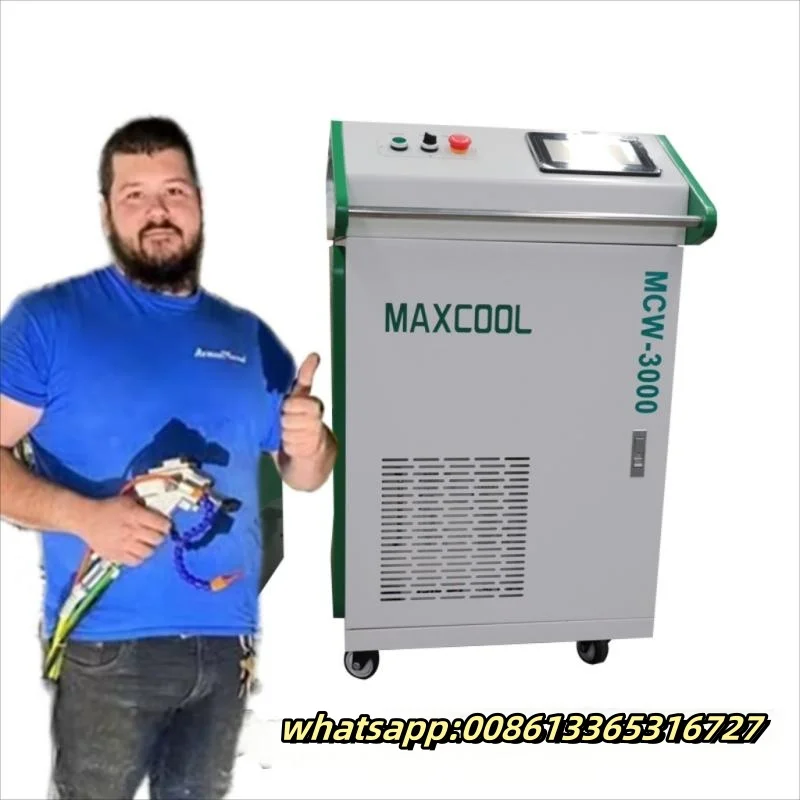 

Maxcool Laser Cleaner Remove Rust And Paint Oil Plastic Welding Color Pulse Fiber Laser Cleaning Machine 100W 200W Max Jpt